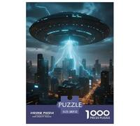 1000 Piezas Puzzle Juego Colección De Arte Sci-fi Nave Espacial De Impresión De Alta Definición Multicolor Diversión Adultos Y Niños A Partir De 12 Años 52x38cm/1000pcs