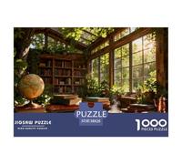 1000 Piezas Puzzle Juego Familiar Colección De Arte librería De Impresión De Alta Definición Multicolor Diversión Adultos 38x26cm/1000pcs