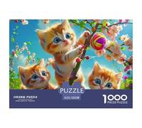 1000 Piezas Puzzle Material Premium Ecológico Corte Suave Ideal para Arte de Pared y Exhibición en Escritorio.