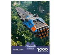 1000 Piezas Puzzle Pasatiempo Creativo Colección De Arte Sci-fi Nave Espacial De Impresión De Alta Definición Multicolor Regalo Adultos Y Niños A Partir De 12 Años 38x26cm/1000pcs