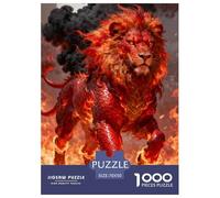 1000 Piezas Puzzle Pasatiempos Colección De artee León De Impresión De Alta Definición Multicolor Regalo Puzzles para Adultos 70x50cm/1000pcs