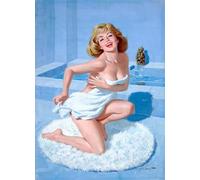 1000 Piezas Puzzles ， World Warii Elvgren Classic Retro Girlss ，para Juguetes Personalizados para Adultos ，Decoración Mural Gifts Sq28Zy CYQFEZ