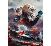 1000 Piezas Rompecabezas - F1 Racings Poster Picture - Colourful Abstract Puzzles - Juegos De Memoria para Adultos - Family Stress Relief Game Posters Toys Yq330Zp