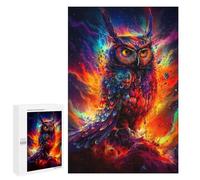 1000 piezas rompecabezas para adolescentes colorido búho cósmico -7 rompecabezas adolescentes juguetes antiestrés vacaciones en casa pasatiempo desafío educativo 1000 piezas