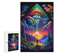 1000 piezas rompecabezas para adolescentes ojo del universo -9 rompecabezas para adultos juegos de pensamiento regalos para mujeres regalos únicos para cumpleaños y Navidad 1000 PCS