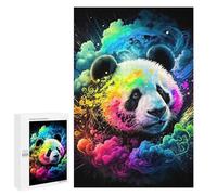 1000 piezas rompecabezas para adultos Rainbow Panda Dreamscape puzzles para adultos juego familiar compilación de patrones interacción entre padres e hijos 1000 piezas