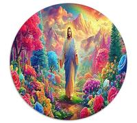 1000 Piezas Sagrada Familia Puzzles Decoración del Hogar Jesús Rompecabezas Desafío Juguetes para Adultos Y Niños A Partir De 12 Años 1000pcs (67.5x67.5cm)