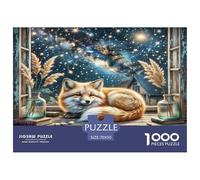 1000 Piezas Spitz alemán Puzzle Juguetes Desafiantes Decoración del Hogar Animales lindoeses Rompecabezas Familiar Desafíos Divertidos para Adultos Y Niños 70x50cm/1000pcs