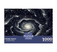 1000 Piezas Un Ciel Plein de Galaxies Puzle Entretenimiento Creativo Decoración del Hogar Galaxy Whirlpool Rompecabezas De Decoración Juguete Educhativo para Adultos Y Niños 38x26cm/1000pcs