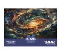 1000 Piezas Un Ciel Plein de Galaxies Puzzle Juego De Habilidad Decoración del Galaxy Whirlpool Puzle Hogar Juguetes Desafiantes Regalo Creativo para Adultos Y Niños 70x50cm/1000pcs
