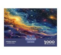 1000 Piezas Un Ciel Plein de Galaxies Puzzle Juego De Habilidad Decoración del Hogar Galaxy Whirlpool Rompecabezas De Decoración Regalo Creativo para Adultos Y Niños 70x50cm/1000pcs