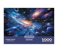 1000 Piezas Un Ciel Plein de Galaxies Puzzle Juego De Habilidad Decoración Familiar Galaxy Whirlpool Rompecabezas De Decoración Regalo Creativo para Adultos Y Niños 70x50cm/1000pcs