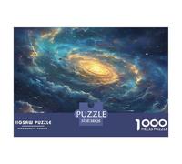 1000 Piezas Un Ciel Plein de Galaxies Puzzle Juguetes Desafiantes Decoración Familiar Galaxy Whirlpool Rompecabezas De Decoración Regalo Creativo para Adultos Y Niños 38x26cm/1000pcs