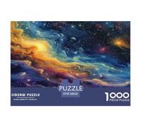 1000 Piezas Un Ciel Plein de Galaxies Rompecabezas Juguetes Desafiantes Decoración Familiar Galaxy Whirlpool Puzle Juego De Habilidad Juguete Educhativo para Adultos 38x26cm/1000pcs