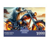 1000 Piezascaballero Esqueleto Decoración PuzzleA Mighty and Domineering But Charming Rogue Fantasy Character Puzzles Adultos con Adultos De 12 Años Y Más Puzzle Educativo El Desafío Es Difícil Decor