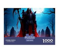 1000 Piezascaballero Esqueleto PieceJigsawA Mighty and Domineering But Charming Rogue Fantasy Character Puzzles Adultos con Adultos De 12 Años Y Más Brainteasing El Desafío Es Difícil Decoración del