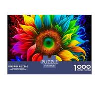 1000 Piezasgirasol PieceJigsawA Plant That Always Faces The Sun Puzzles para Adultos con Adultos De 12 Años Y Más Juego Duro El Desafío Es Difícil Regalos De Decoración del Hogar38x26cm/1000pcs