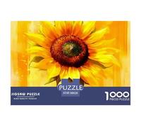 1000 Piezasgirasol PieceJigsawA Plant That Always Faces The Sun Puzzles para Adultos con Adultos De 12 Años Y Más Puzzle Educativo El Desafío Es Difícil Regalos De Decoración del Hogar38x26cm/1000pc