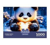 1000 PiezasPanda Decoración PuzzleNational Treasure-Level Cute and Adorable Creature Puzzles para Adultos con Adultos De 12 Años Y Más Puzzle Educativo El Desafío Es Difícil Regalos De Decoración del