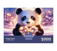1000 PiezasPanda El PuzzleNational Treasure-Level Cute and Adorable Creature Puzzles para Adultos con Adultos De 12 Años Y Más Brainteasing El Desafío Es Difícil Decoración del Hogar70x50cm/1000pcs