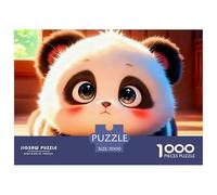 1000 PiezasPanda El PuzzleNational Treasure-Level Cute and Adorable Creature Puzzles para Adultos con Adultos De 12 Años Y Más Juego Duro El Desafío Es Difícil Decoración del Hogar70x50cm/1000pcs