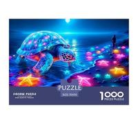 1000 PiezasTortuga Marina El PuzzleThe Spirit of The Sea Has A Long Lifespan Puzzles para Adultos con Adultos De 12 Años Y Más Juego Duro El Desafío Es Difícil Decoración del Hogar70x50cm/1000pcs