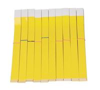 1000 pulseras desechables para niños pulseras impermeables niños para conciertos de juegos Evento de música resistente a la lágrima Ticket papel lágrimas (Amarillo)