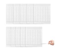 1000 Puntos Adhesivos Pegamento Doble Cara, Almohadillas Adhesivas para Fotos de 6 mm, Redondas, Transparentes, Sin Rastros, Puntos Adhesivos para Pósteres, Globos, Papel, Suministros de Oficina