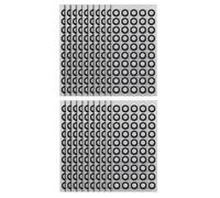 1000 puntos de escaneo 3D Puntos de marca Escáner 3D portátil Refleja el punto objetivo Dentro 6 Fuera 10 mm Reflectante