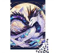 1000 puzles de la Serpiente Quimera para Adultos y Adolescentes. Juegos de Papel, Ideales para Toda la Familia Navidad. 38 x 26 cm / 1000 Piezas.