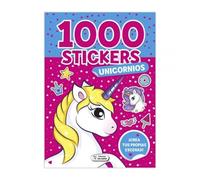 Stickers saldaÑa 1000 stickers unicornios cad180-2