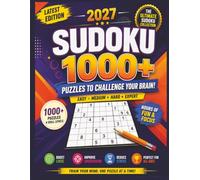 1000+ Sudoku Puzzles 2027: Levels from Very Easy to Hard | Brain Training for All Ages