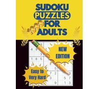 1000+ Sudoku Puzzles for Adults: A Book With More Than 1000 Sudoku Puzzles from Easy to Very Hard for adults. For Relaxed, Enjoyable Brain Exercise!: ... adults (Sudoku Puzzle Collection for Adults)