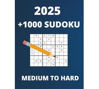 1000+ Sudoku Puzzles For Adults: From Medium To Hard With Solutions.