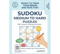 1000+ Sudoku Puzzles for Adults: Medium to Hard Sudoku Puzzles for Adults, Teens and Seniors (Brain Busters)