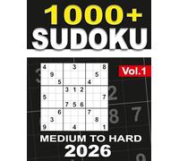 1000+ Sudoku Puzzles for Adults: Over 1000 Medium to Hard Puzzles with Detailed Solutions (QuestMemory Sudoku Collection)