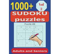 1000+ SUDOKU Puzzles Vol 2!: Perfect for Adults and Seniors