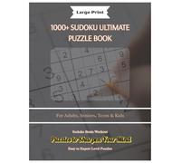 1000+ Sudoku Ultimate Puzzles Book: Sudoku puzzle book with Easy to Expert level puzzles to keep your mind active & entertained, Large Print | 8.5x11 ... Teens & Kids - Helps Boosting Brain Power