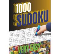 1000 SUDOKU: Vol. 1: Very Easy Large Print Puzzle Book for Adults & Seniors - 1000 Big Font Games with Full Solutions