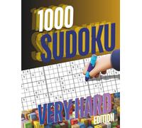 1000 sudoku: Vol. 5: Very Hard Large Print Sudoku Puzzles - 1000 Advanced Brain Games for Adults & Seniors
