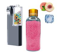 1000 Uds DIY Cápsulas De Filtro De Cigarrillo De Menta Cápsulas De Aroma Cápsulas De Cuentas Explosivas Bala, Puntas De Filtro, Cápsulas De Aroma Mixto 1 Pc Cigarrillo Clic Filtro (melocotón de hielo)