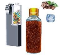 1000 Uds DIY Cápsulas De Filtro De Cigarrillo De Menta Cápsulas De Aroma Cápsulas De Cuentas Explosivas Bala, Puntas De Filtro, Cápsulas De Aroma Mixto 1 Pc Cigarrillo Clic Filtro (café helado)