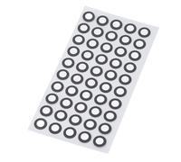 1000 Uds. Marcadores de Seguimiento de Escaneo 3D de 6mm, ID 6mm OD 10mm, Pegatinas de Objetivo de Posicionamiento 3D, Marcador de Punto de Referencia de Punto de Seguimiento 3D