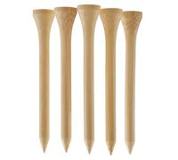 1000 Uds Natural 70mm 2 3/4 "Bamboo Golf Tees Eco Friendly & Sustentable Strong Bamboo
