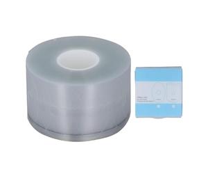1000 unidades de pegatinas antideslizantes con lente ovalado, película transparente para gafas, adhesivo de alta resistencia sin residuos, protector de lentes de PE de fuerte