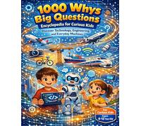1000 Whys Big Questions Encyclopedia for Curious Kids 6-12 Year Old: Discover Technology, Engineering, and Everyday Machines