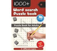 1000+ Word Search Puzzle Book for Adults: Word Search Puzzle Book with Easy to Read Print about Family, Household, Holidays, Weekends and More | 6x9 ... Gift for Vacations, Holidays and Relaxations