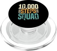 10000 Steps Squad Paso Caminar Senderismo 10000 Pasos PopSockets PopGrip para MagSafe