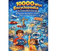 10000 Whys Encyclopedia for Curious Kids 6-12 Year Old: Big Questions About Machines, Computers, Robots, and How Things Work