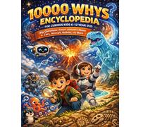 10000 Whys Encyclopedia for Curious Kids 6-12 Year Old: Big Questions, Smart Answers About Cars, Aircraft, Robots, and More